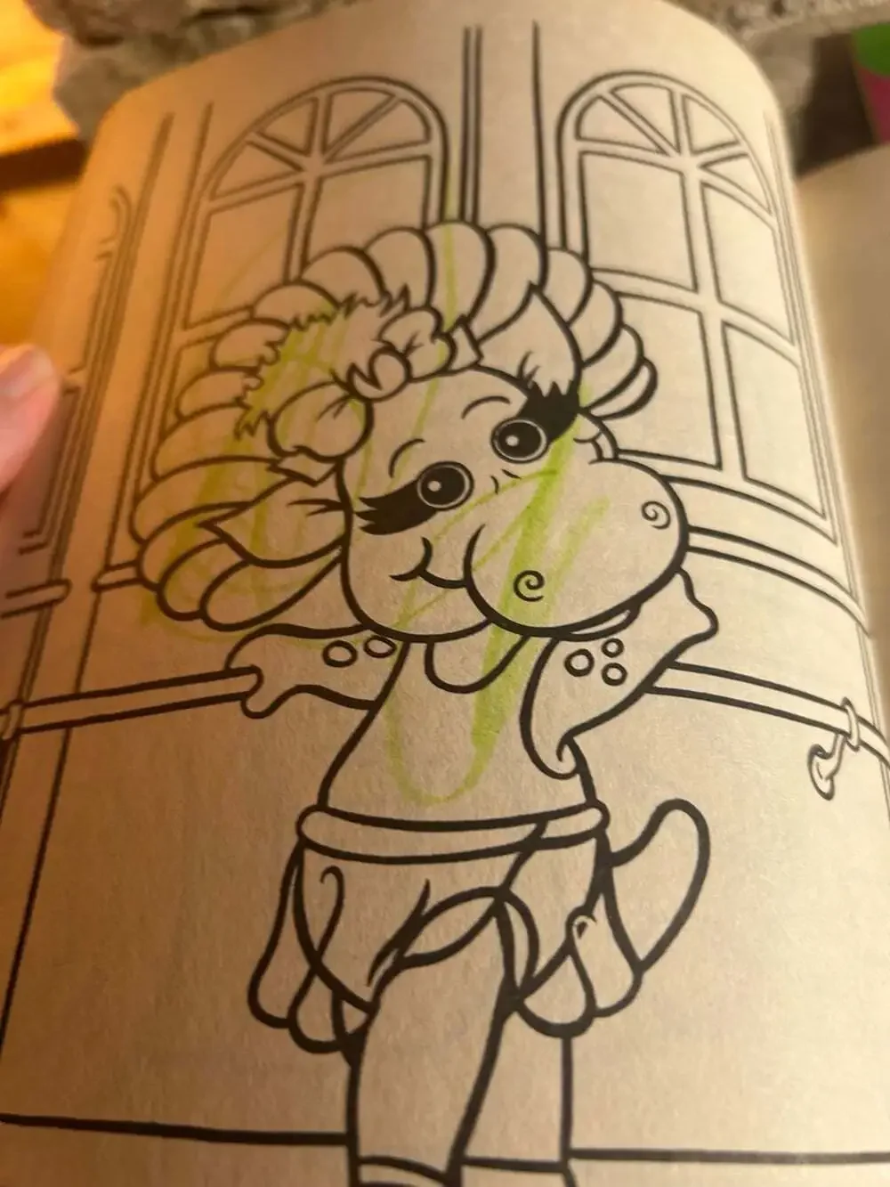 VTG 1993 Barney the Dinosaur Coloring Books lot of two ( used)